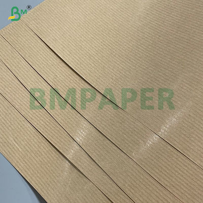 60gsm Flexible Protectiion Wrap Stripped Kraft Paper In Roll