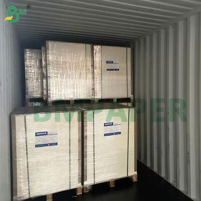 White Soft Pack Cigarette Wrapping Paper C1S Art Paper 90gsm 100gsm