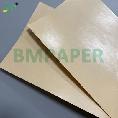 75gsm Kraft Paper + 10g Poly Laminated Inside Raw Material Rolls For Moisture Proof Envelopes