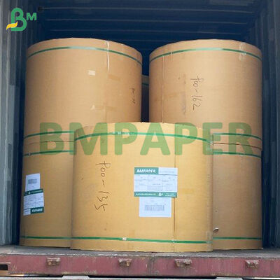 Wax Coated Gloss Mango Growing Bag Paper Black Back Material 56gsm