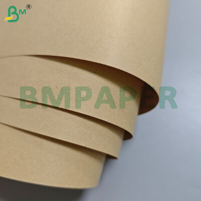 80gsm 75cm Reel Width Plain Brown Kraft Paper Sheets for Envelopes