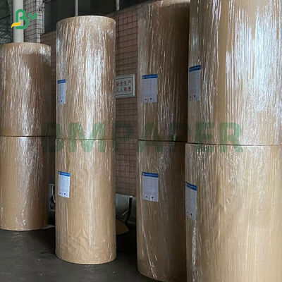 40gsm + 10gsm Oilproof  Single - Side Glossy PE Coated Paper For Food Packing
