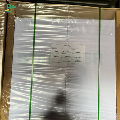 75gsm White High Tear Resistance Wet Strength Beer Label Paper 65x95cm In Sheet
