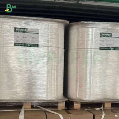 100% Eco - Friendly 24g 28g Straw Wrapping Paper 37mm In Roll
