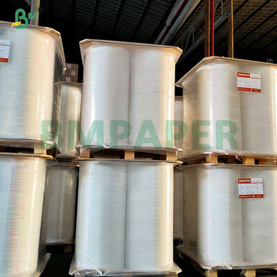 24gsm 28gsm White Smooth  Straw Wrapped Paper For Individually Straw Packing
