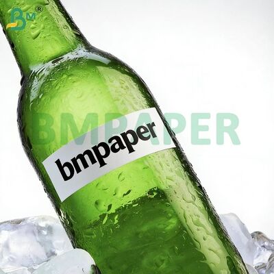 80g 90g Wet Strength Label Paper For Beverage Label Packaging Printing
