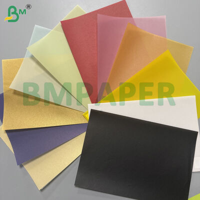 40-285g Colored Transparent Heavyweight Tracing Paper Vellum Cardstock