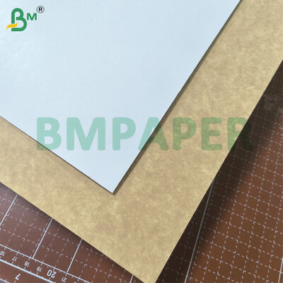 200-360gsm Food Grade Single Side Coated White Top Kraft Paper Low Temperature Resistant For Food Packaging