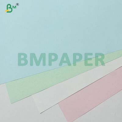 Eco - friendly Smoothness Colorful Stable Carbonless Paper For Bill Printing