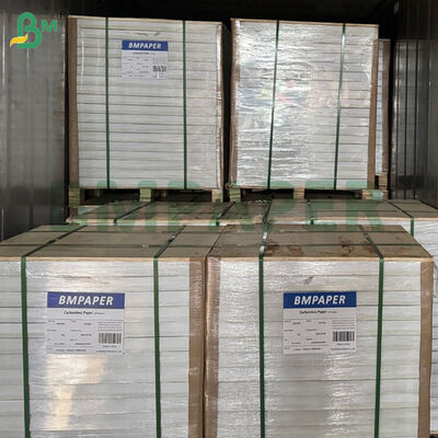 48gsm 52gsm Economical Carbonless Paper Sheets CB White, CFB CF Yellow Green Pink Blue Color 610x860mm