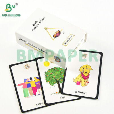 High Opacity 310GSM 320GSM Blue Core Playing Card Paper   Poker Cardstock