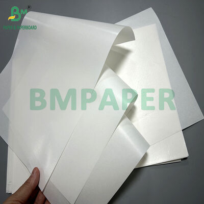 Moistureproof 40gsm +20PE White MG Kraft Paper For Wrapping Sugar 300mm width