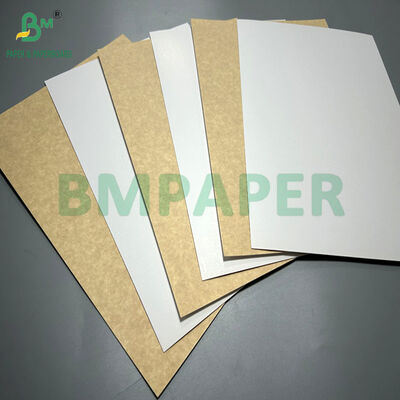 600mm 650mm Smooth 325grams 360grams Coated Kraft Board For Food Container