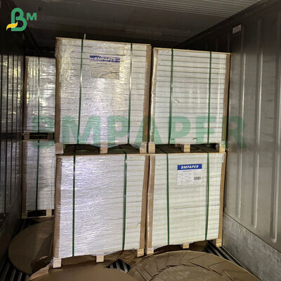 12 x 18inch 300gsm 350gsm Coated 1 Side White Cover Paper Board for Offset Printing