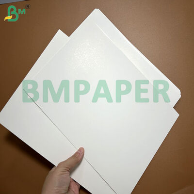 12 x 18inch 300gsm 350gsm Coated 1 Side White Cover Paper Board for Offset Printing