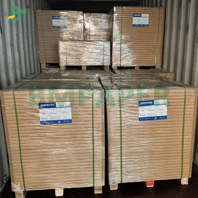 280g Food Grade Uncoated Brown Kraft Lunch Board 2S PE 
