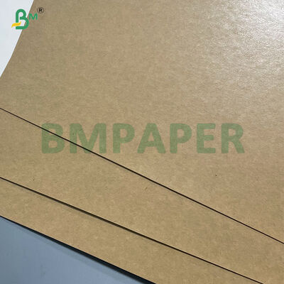 280g Food Grade Uncoated Brown Kraft Lunch Board 2S PE 
