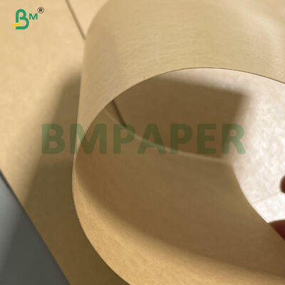 300gsm Double Sides PE Coated Greaseproof Brown Kraft Paper 