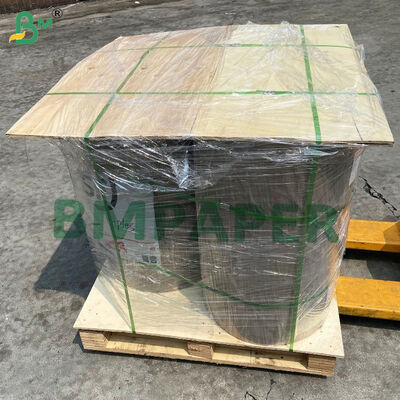 Machine Glazed Brown Ribbed Kraft Paper For Bags And Envelopes