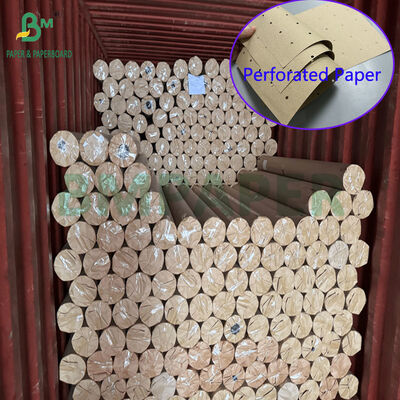 70gsm 80gsm 90inch Width Brown Perforated Kraft Paper For Garment CAM