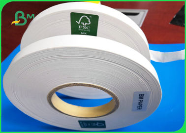 FDA Disposable 14mm 15mm Width Slitting Straw Packing Paper For Coffee Drinking