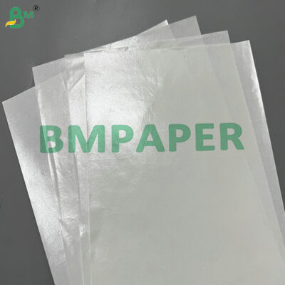 Waterproof & Greaseproof Food Grade PE Coated 35gsm 40gsm White Kraft Paper Roll Wrapping Paper for Hamburgers