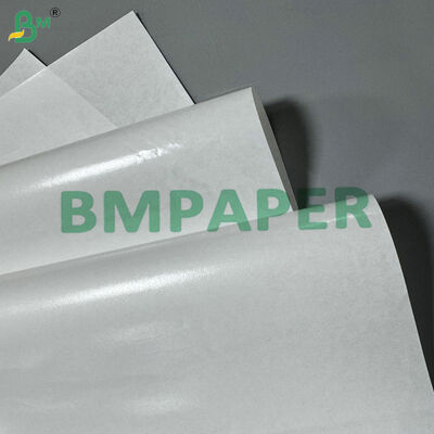 Waterproof & Greaseproof Food Grade PE Coated 35gsm 40gsm White Kraft Paper Roll Wrapping Paper for Hamburgers