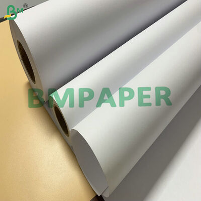 High Opacity 20 lb Bond 36" x 300' Engineering Plotter Paper Roll Blueprint Paper for CAD Printing