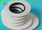 White Wrapping Paper Roll , Degradable Straw Paper 120 Gsm 60 Gsm For Soft Drink