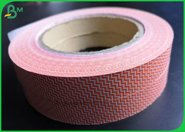 100% Degradable 60gsm 120gsm Printed Straw Paper Roll For Making Strip Straws