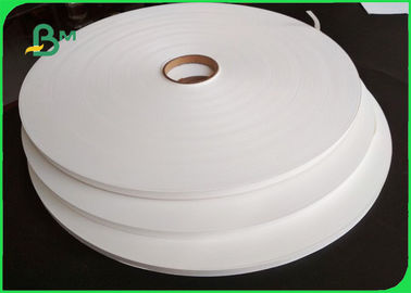 White Straw Wrapping Paper Roll 60 Gsm Top 120gsm Bottom Paper Straw Material