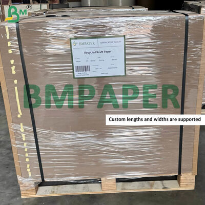 300gsm Recycled Brown Kraft Paper Sheets For Pallet Separation Custom Sizes