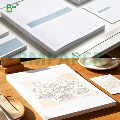 Smooth Double-sided Coating 230g Woodfree Paper for Printing Novel Textbook