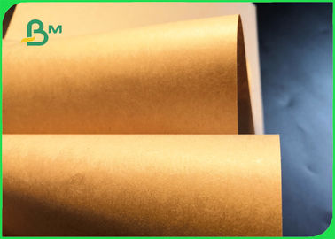 50GSM 60GSM MG Food Wrapping Brown kraft Paper For Snacks 70cm 90cm