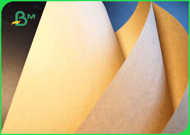 50GSM 60GSM MG Food Wrapping Brown kraft Paper For Snacks 70cm 90cm