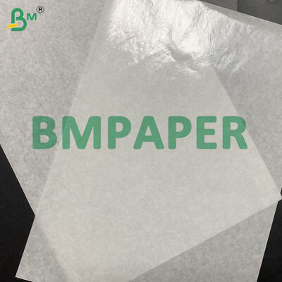 50gsm Cutlery Wrapping Paper 40g+9g Poly-coated White Kraft Paper Sheets