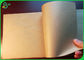 50GSM Good Brown Kraft Paper Sheets Anti Curl Greaseproof For Packing Nut