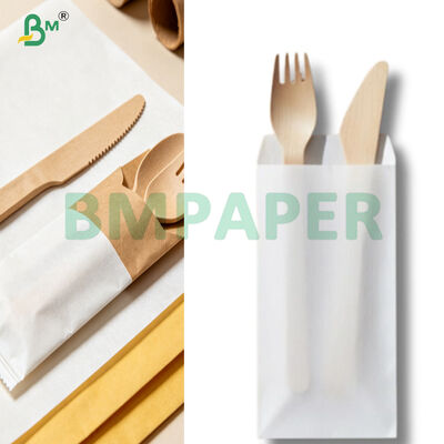 40+9 Poly Coated White Kraft Paper PE Laminated Food Grade Packaging Paper