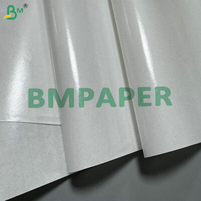 Waterproof & Greaseproof PE Laminated Kraft Paper  40gsm Food Grade Coated Paper Roll for Heat-Sealable Cutlery Packaging