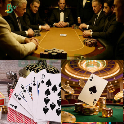 310g 320g High Opacity Playing Card Paper Black Core Offset Printing Paper