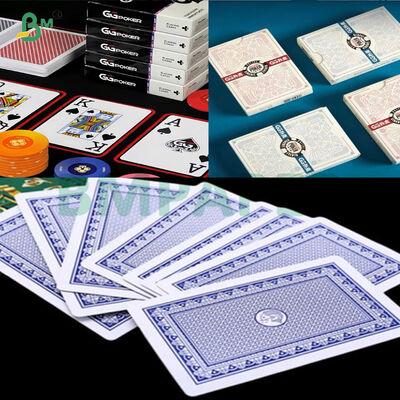Double White Side Black Core Magic Trick Playing Cards Stock High Stiffness