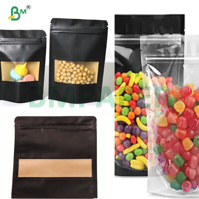 80g Food Grade Double-sided Black Kraft Paper For Food Packaging