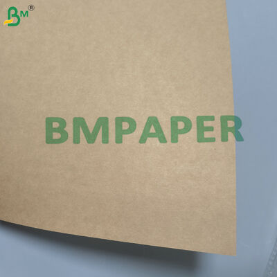 Brown PE Coated Kraft Paper Food Container Waterproof PE Coating On One Side