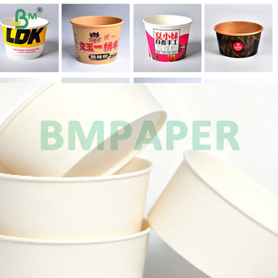 300–330gsm Single-side 18gsm PE Coating Paper For Paper Containers