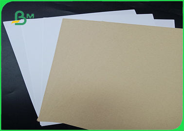 80 Gsm Waterproof Recycled Craft Paper Roll / White Kraft Paper Sheets