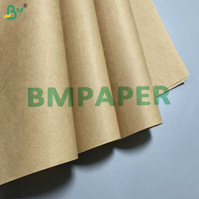 High Strength & TEA 50-55 lb Semi-Extensible Sack Kraft Paper Roll for Industrial Packaging
