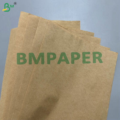 High Strength & TEA 50-55 lb Semi-Extensible Sack Kraft Paper Roll for Industrial Packaging