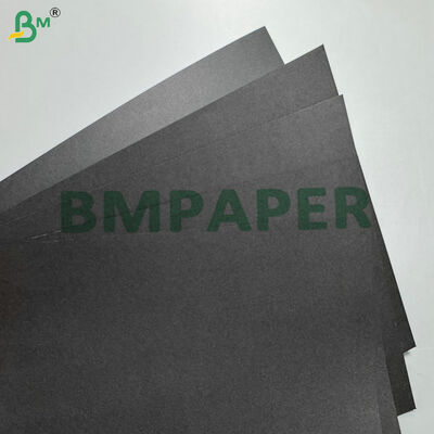 Smooth Surface Premium 250gsm 300gsm Black Paperboard Ideal for Gift Boxes and Rigid Packaging