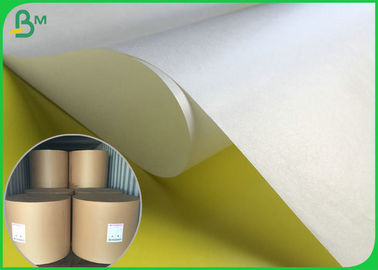 80GSM 31 x 35inches White Glassine Paper For Making Adhesive Tapes / Stickers