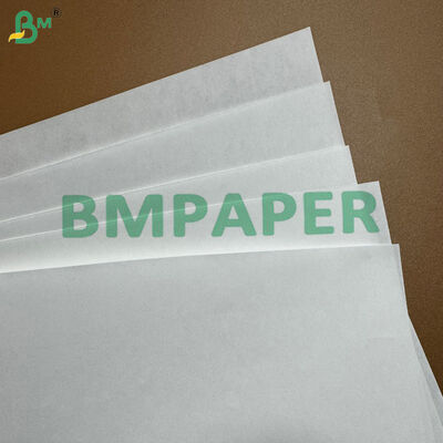 Heat Sealable 50gsm 60gsm White Kraft Paper with PE Coating for Food Wrappers and Bags